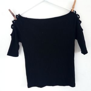 Stretchy & Sexy Forever 21 Black Top